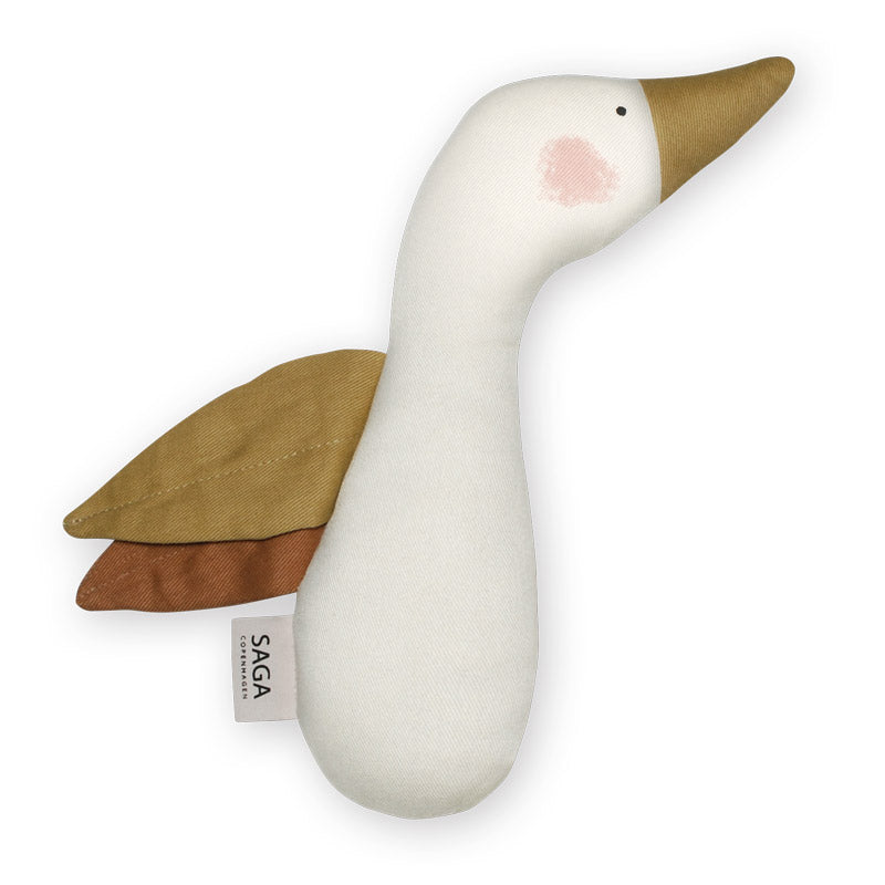 Goose Soft Toy Cream - Saga Copenhagen