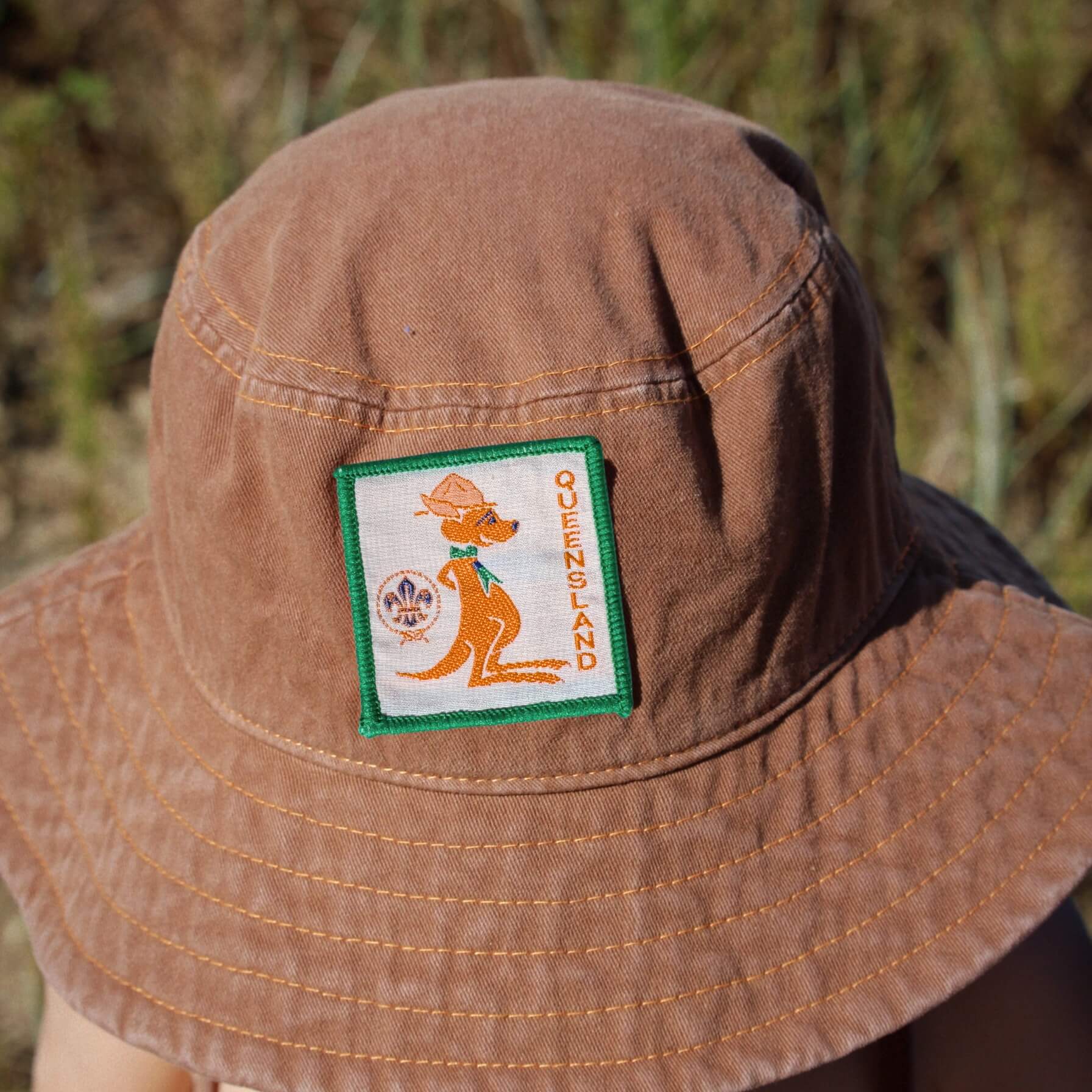 Organic Scout Sun Hat - Cocoa