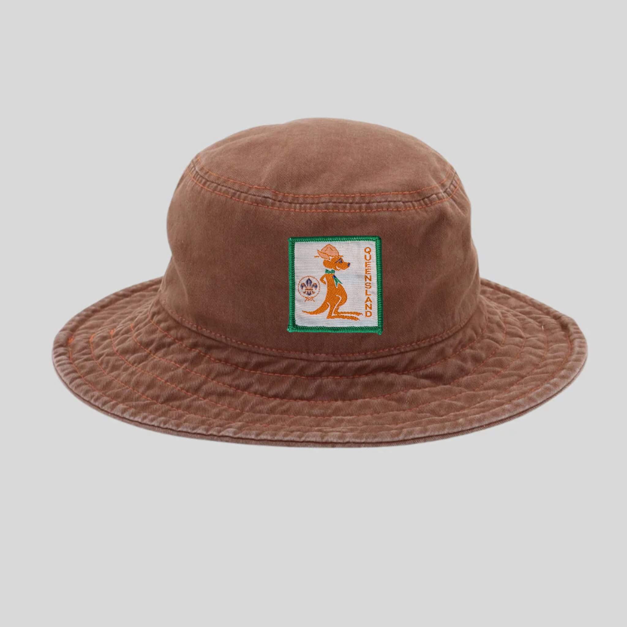 Organic Scout Sun Hat - Cocoa
