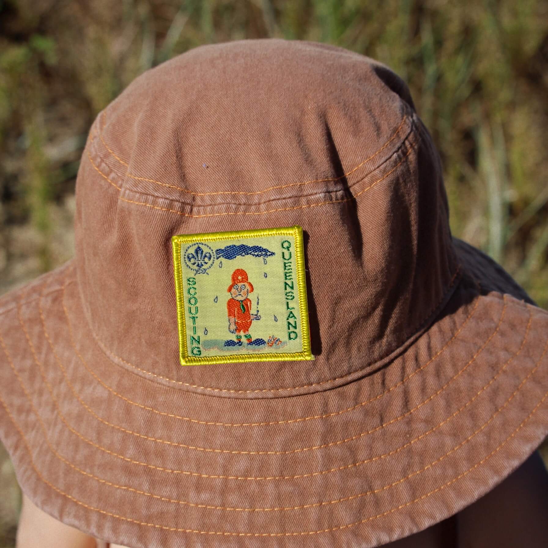 Organic Scout Sun Hat - Cocoa