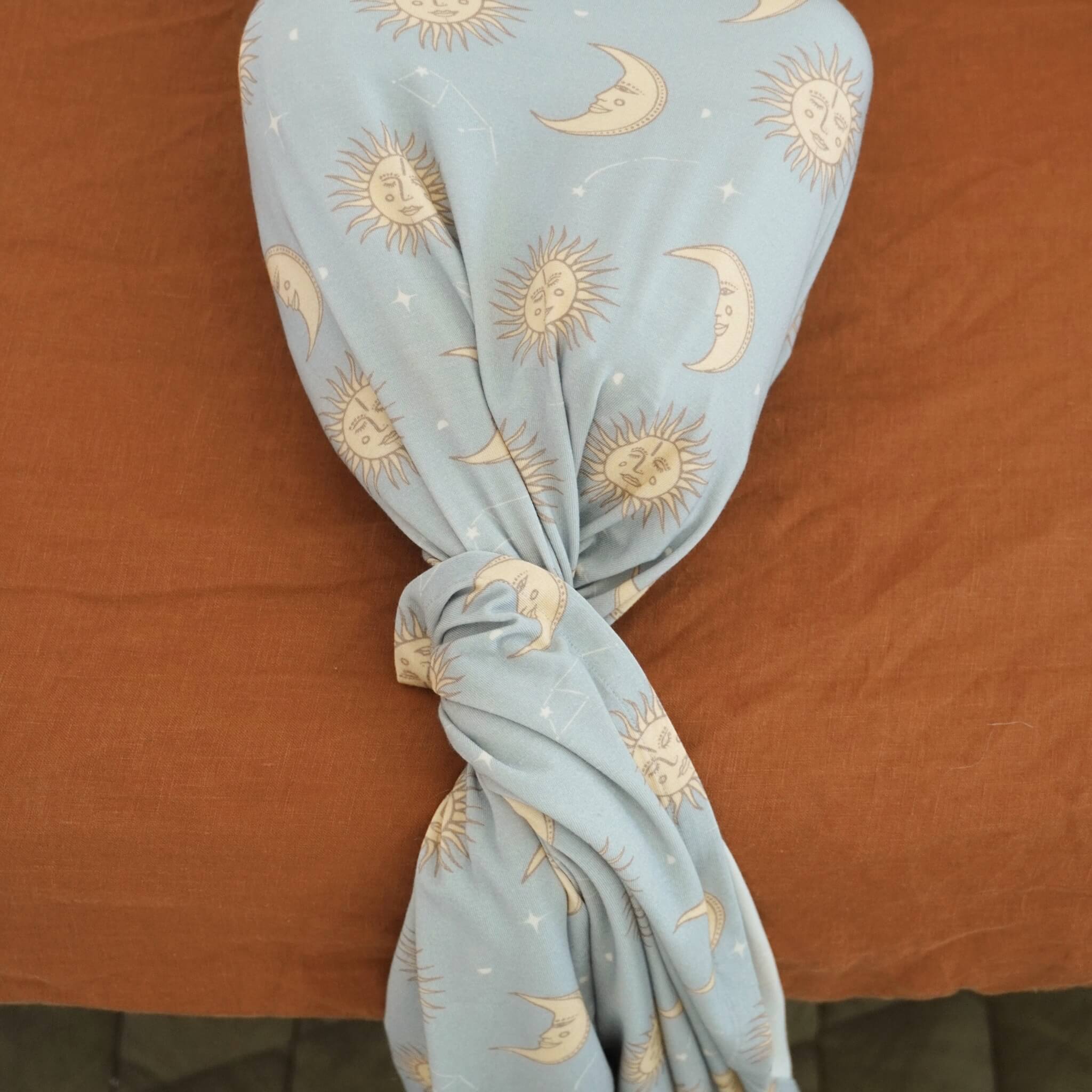Celestial Swaddle Dusty Blue