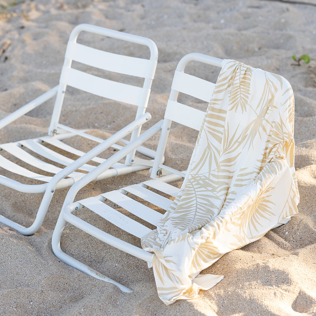 Palm hula bamboo baby swaddle or beach throw
