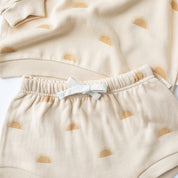 sun print kids shorts bam Loves Boo