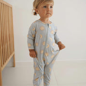 Celestial Zip Jumpsuit  Dusty Blue