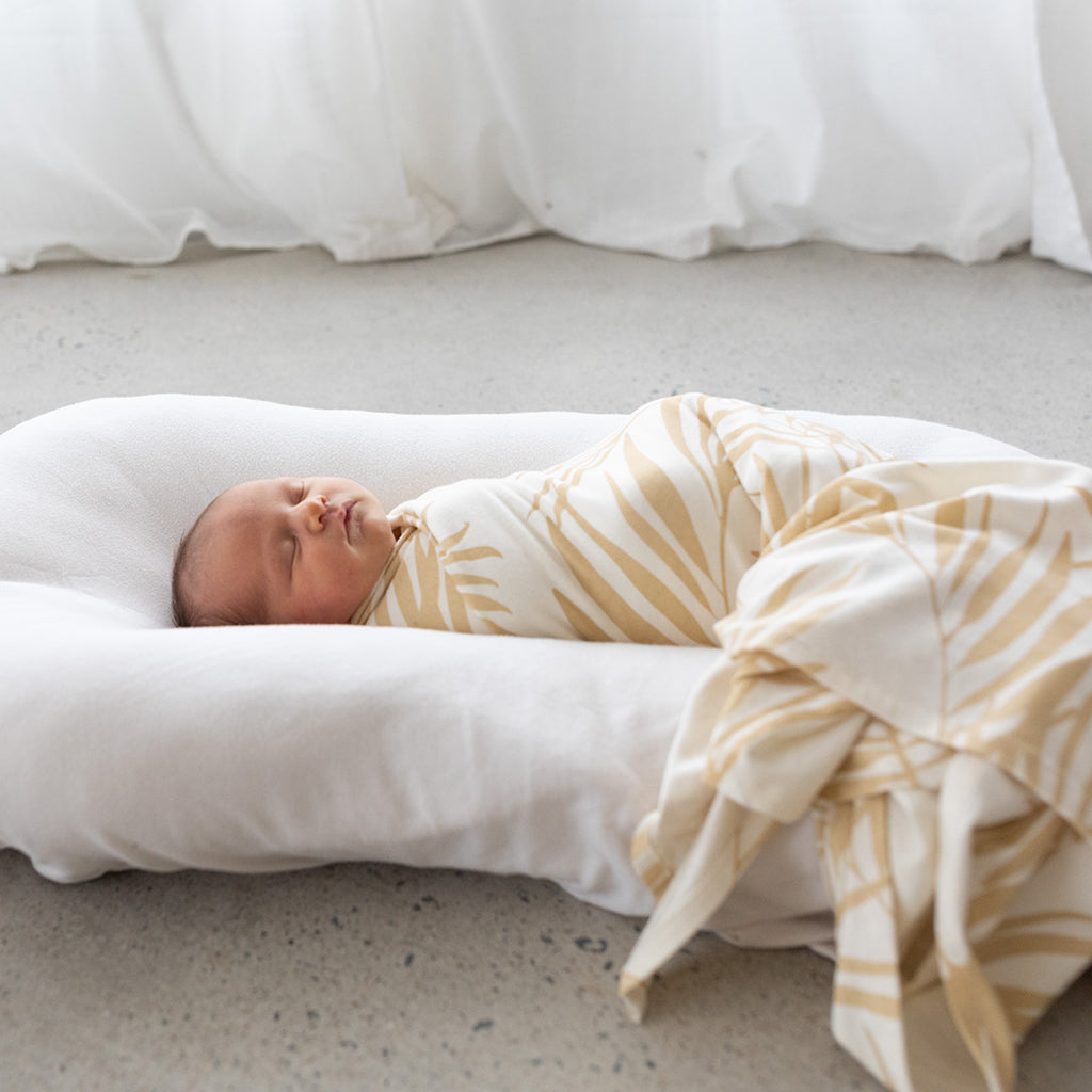 Hula palm swaddle baby bamboo stretchy wrap