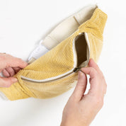zip up closure on kids bumbag
