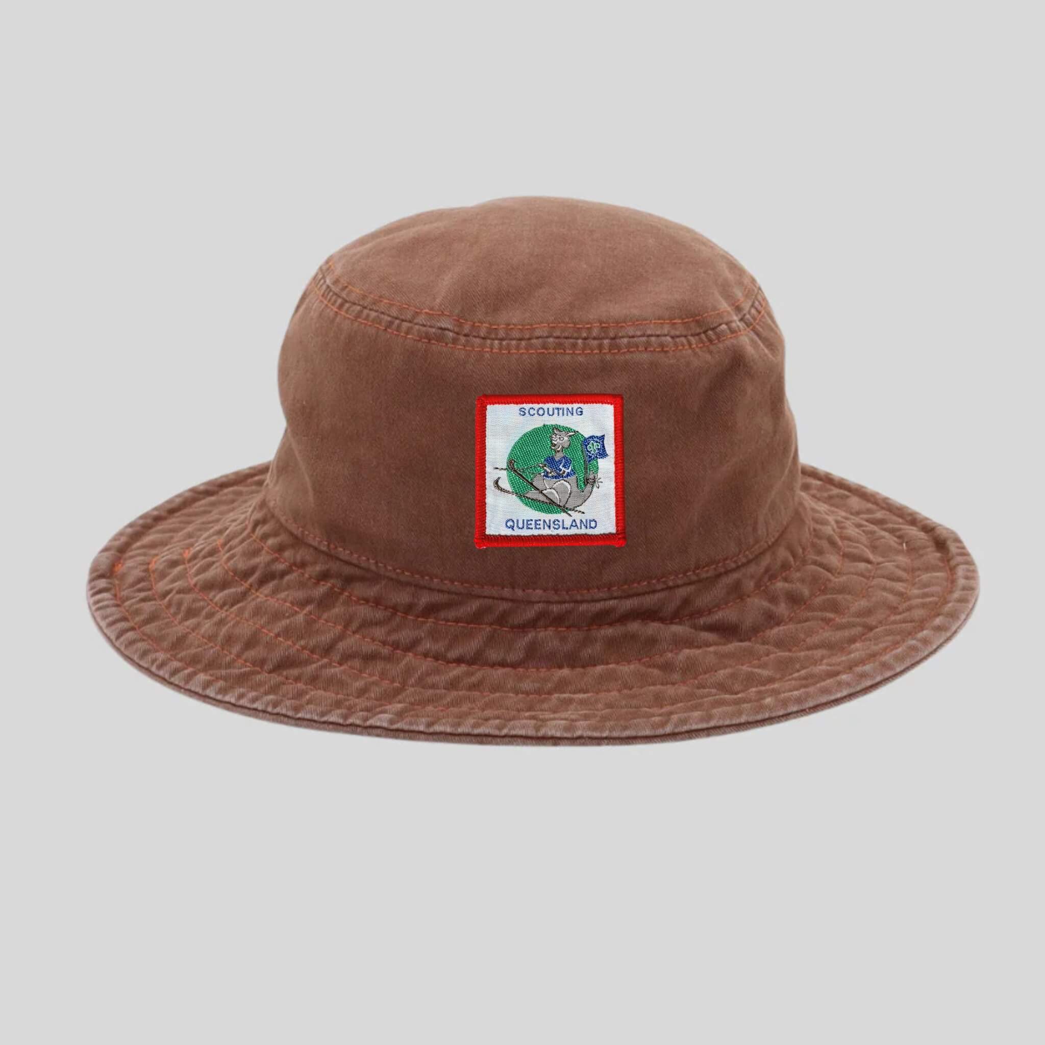 Organic Scout Sun Hat - Cocoa