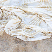 Vintage palm leaves bamboo wrap swaddles and sarong