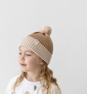 Mocha bamboo Beanie bam Loves Boo