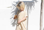Striped Bamboo and organic cotton Fleece jumpsuit by Bam Loves Boo