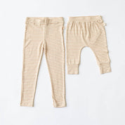 stripe bamboo kids leggings by bam loves boo