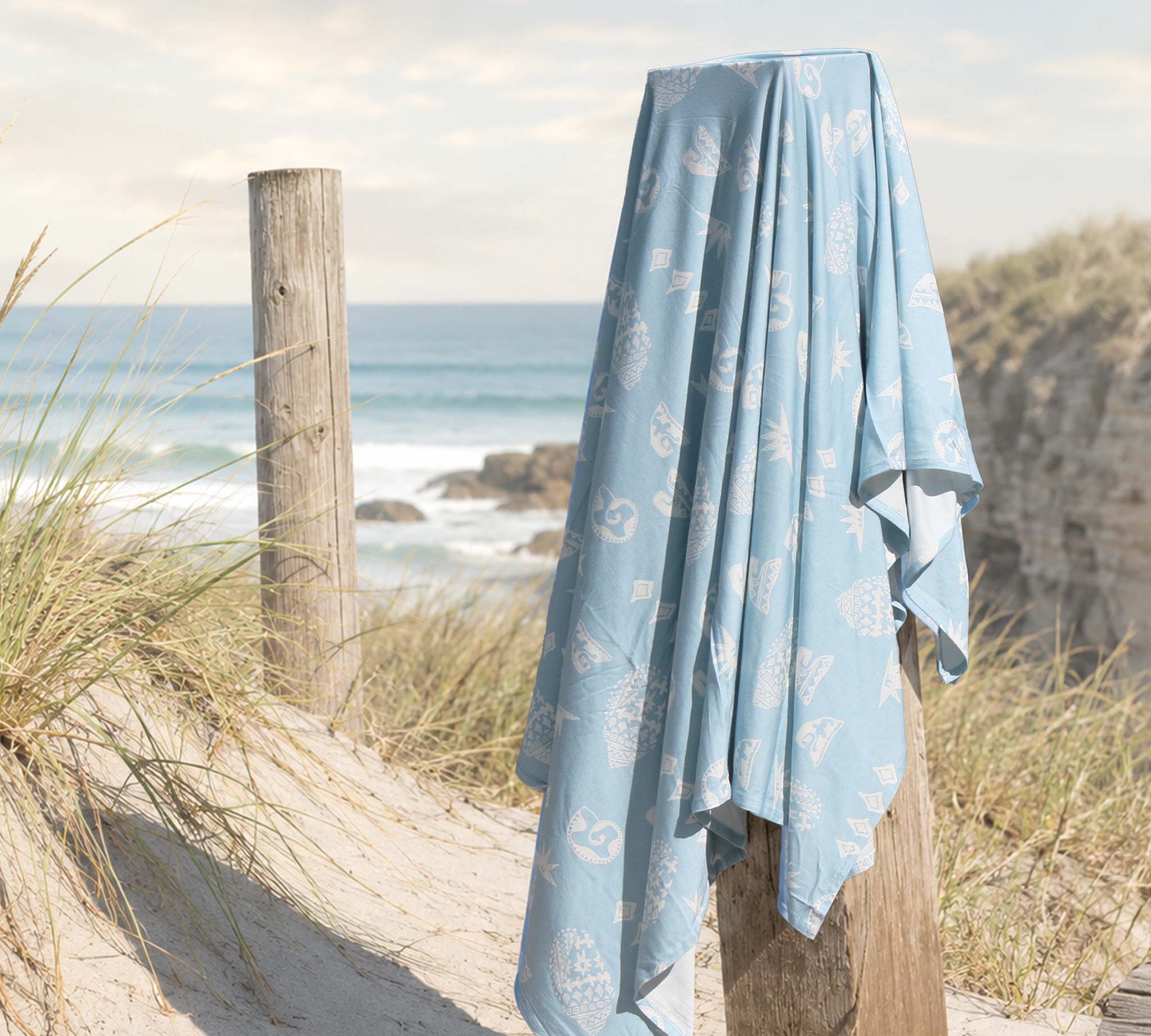Soft bamboo and organic cotton fabric used in Bam Loves Boo baby clothing