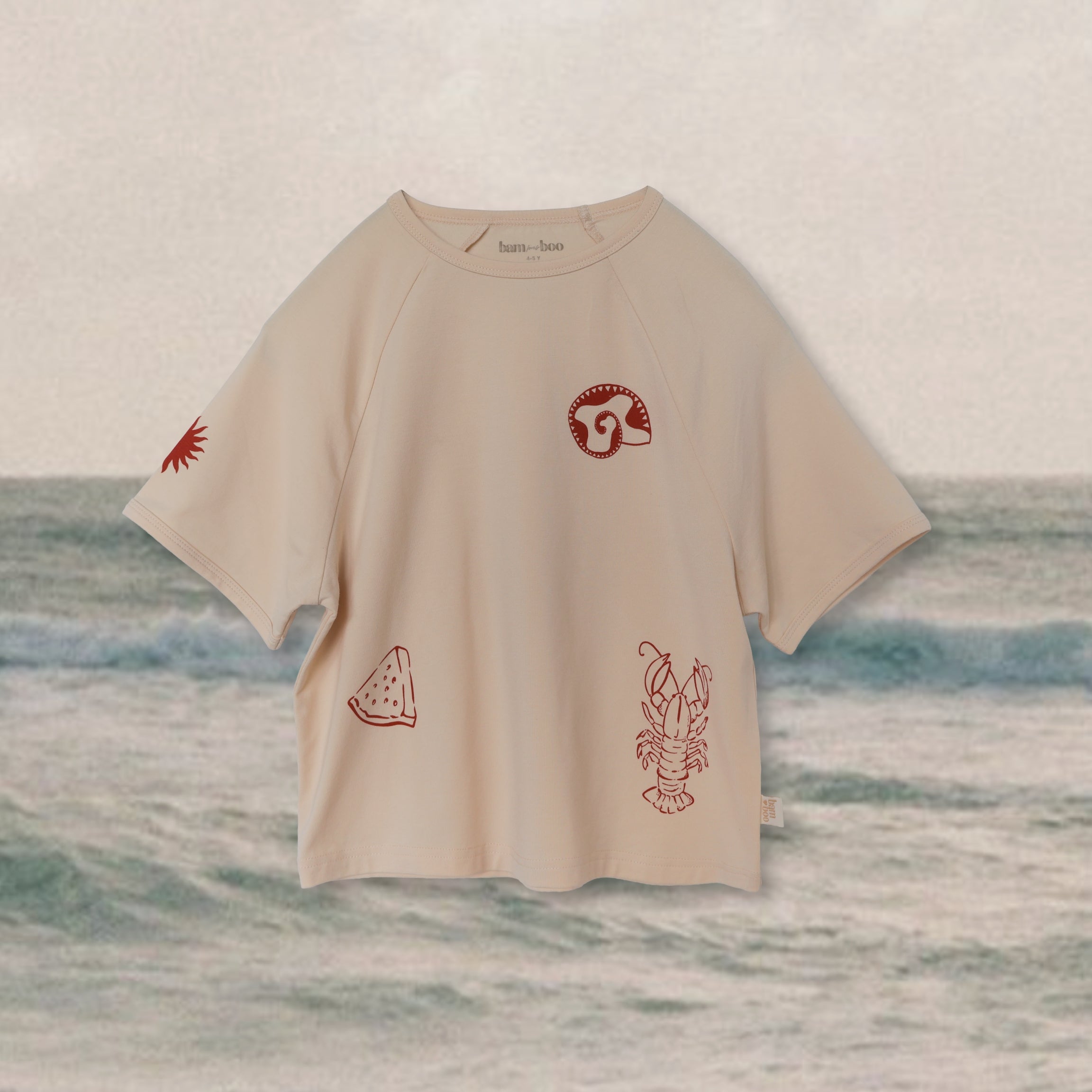 Lobster Raglan Tee
