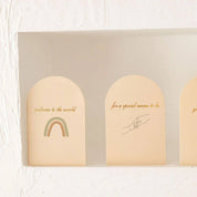 Arch Birthday Card - Welcome to the world