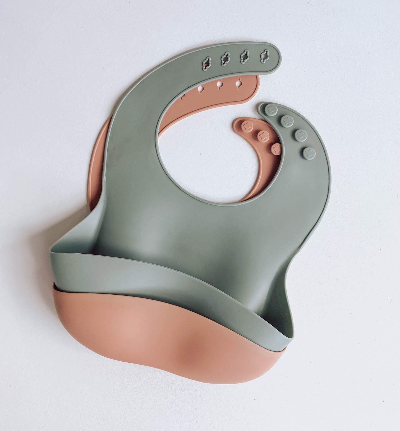 SILICONE BIB - SAGE