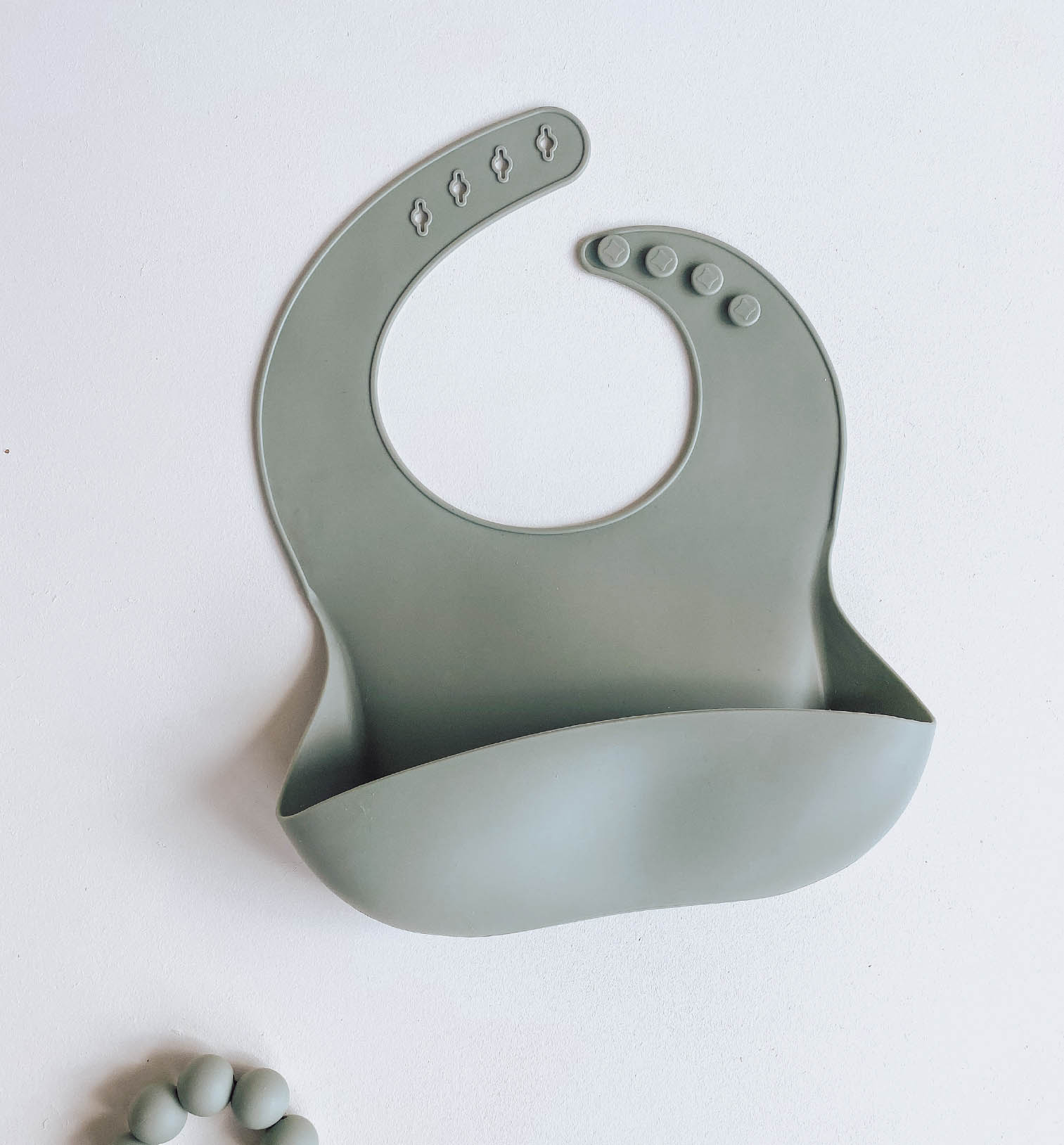 SILICONE BIB - SAGE