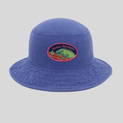 Organic Scout Sun Hat - Ocean Blue