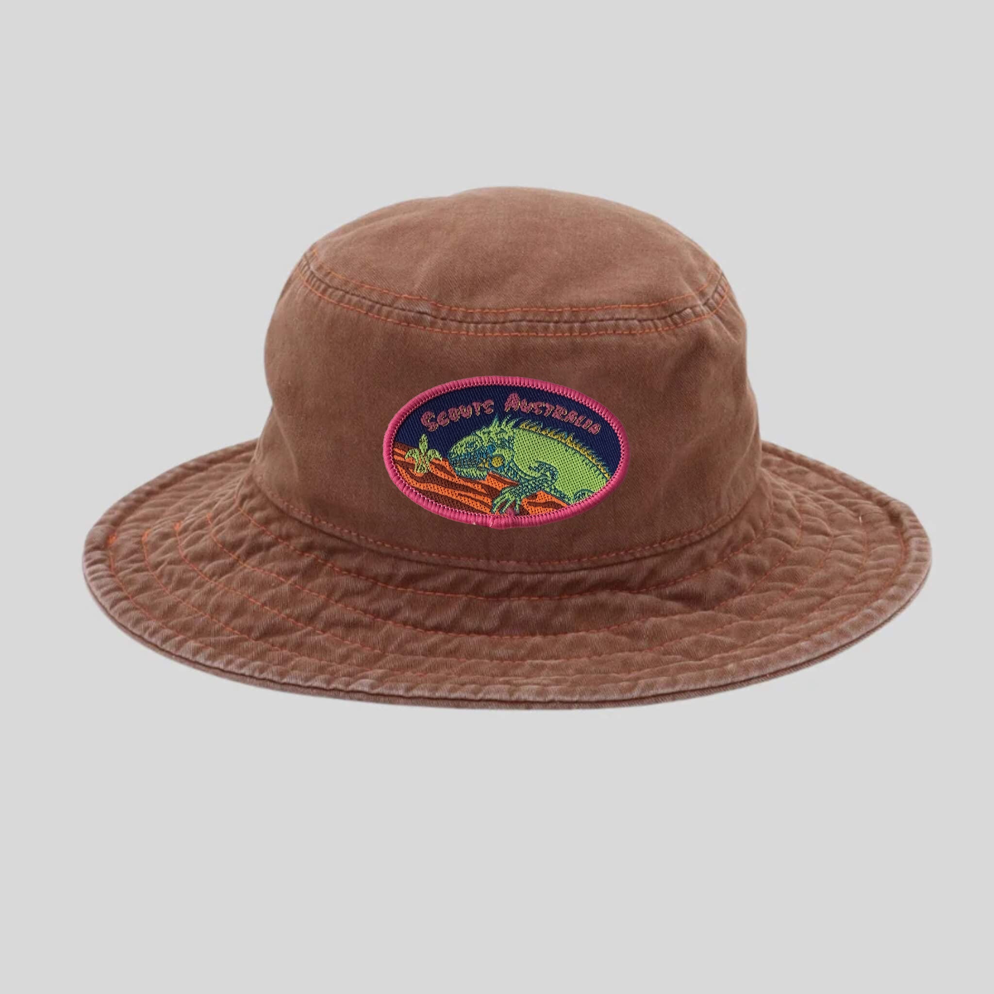 Organic Scout Sun Hat - Cocoa