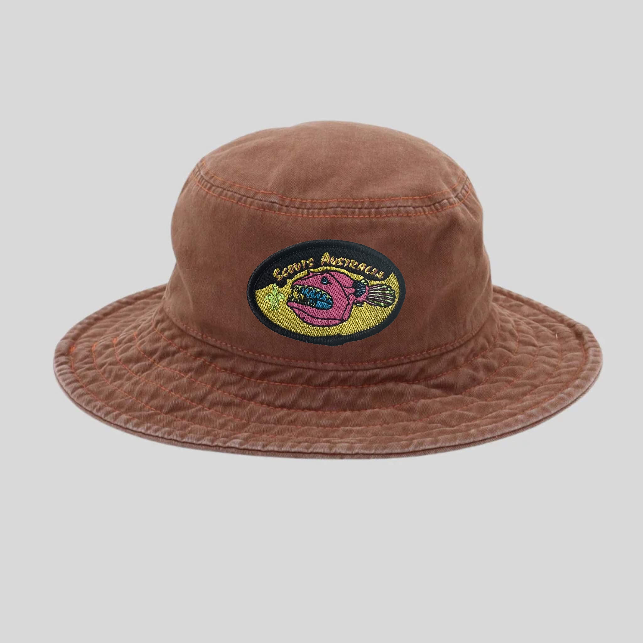 Organic Scout Sun Hat - Cocoa