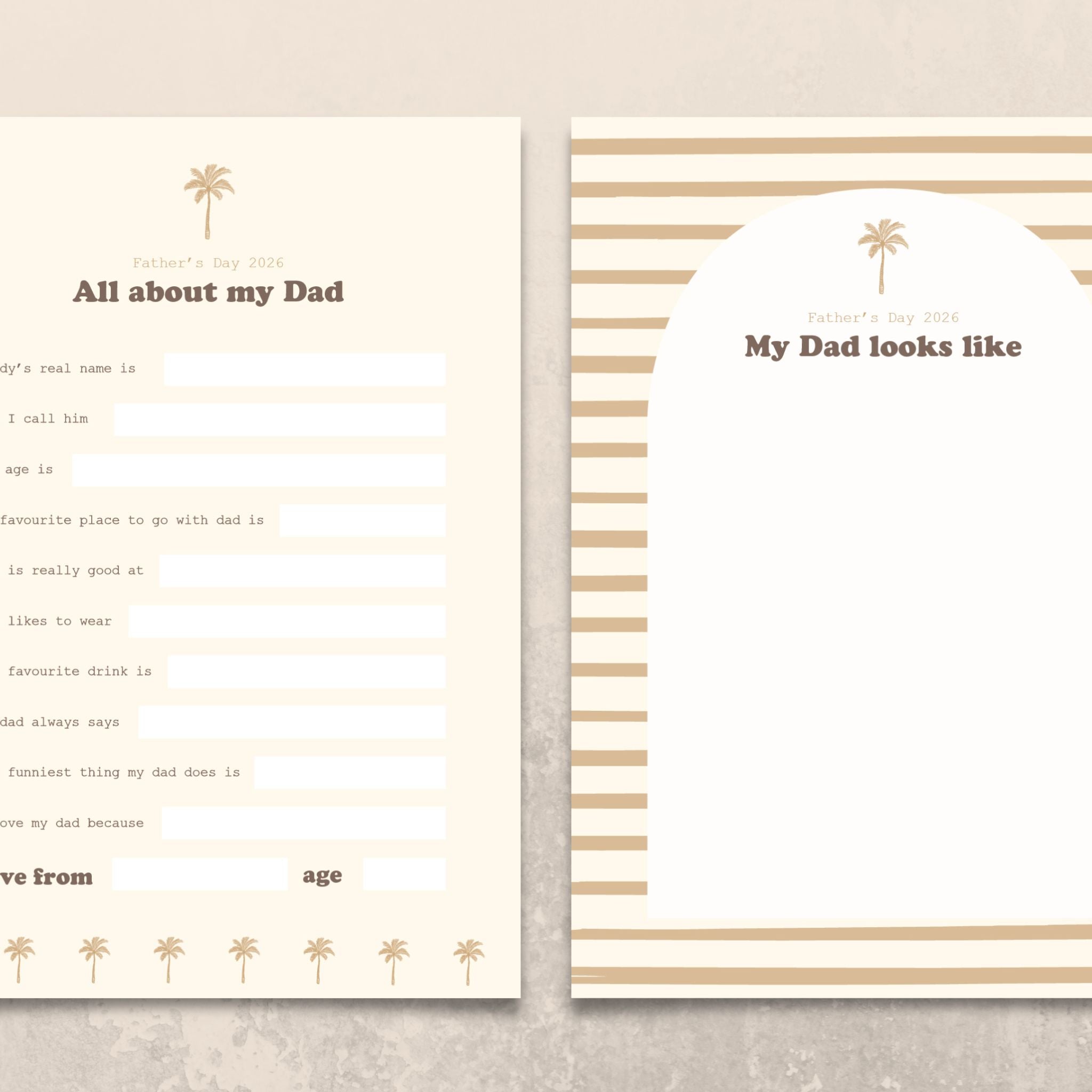 Father's Day Questionnaire