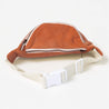 Rust organic cotton corduroy kids bumbag