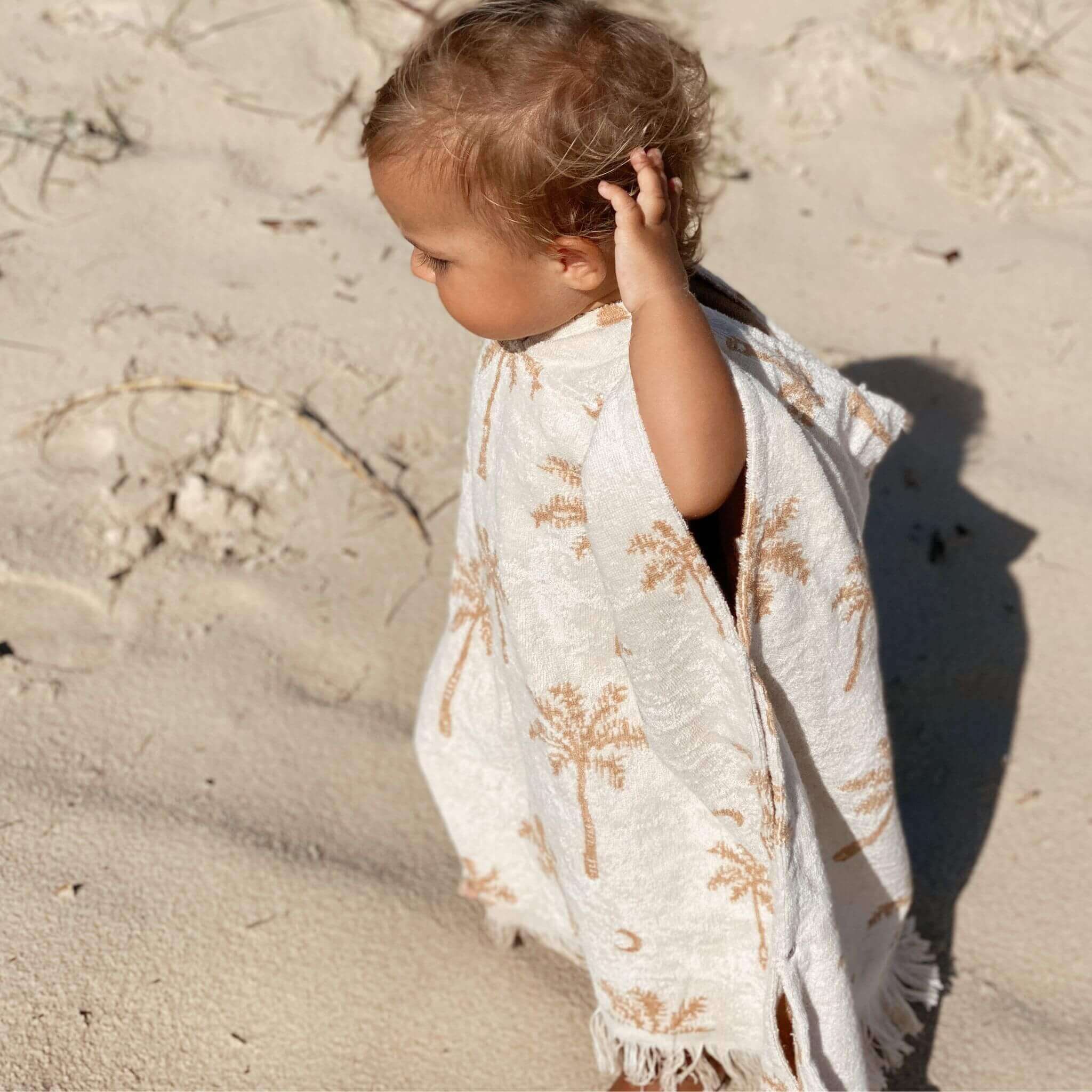 Kids-bamboo-beach-plam-tree-towel