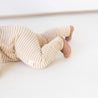 Striped Bamboo organic cotton baby toes
