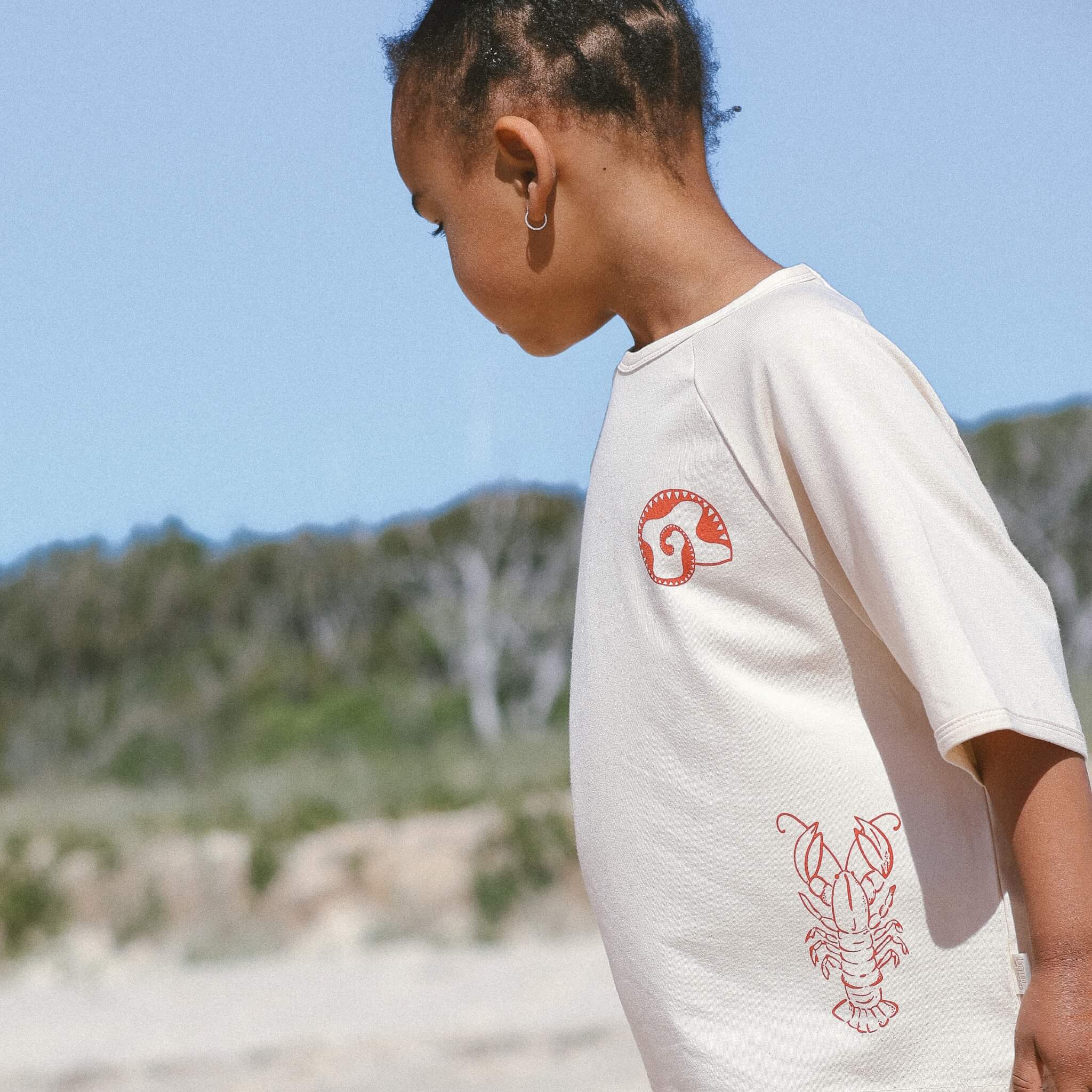 Lobster Raglan Tee