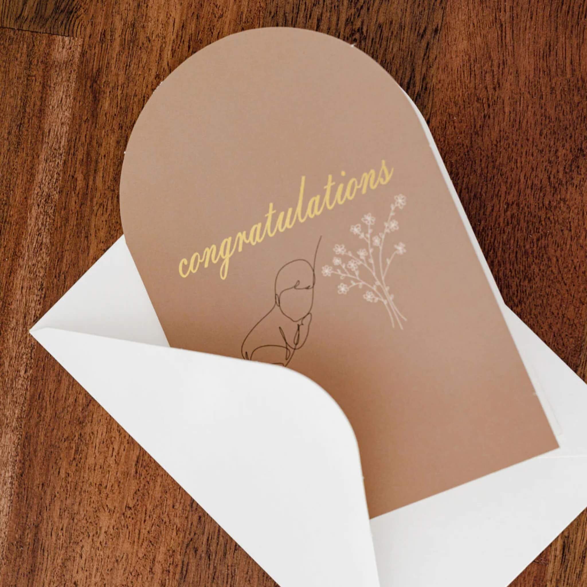 Arch Greeting Card - Congratulations
