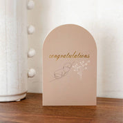 Arch Greeting Card - Congratulations