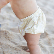 Hula Baby bumbums vintage palm leaves