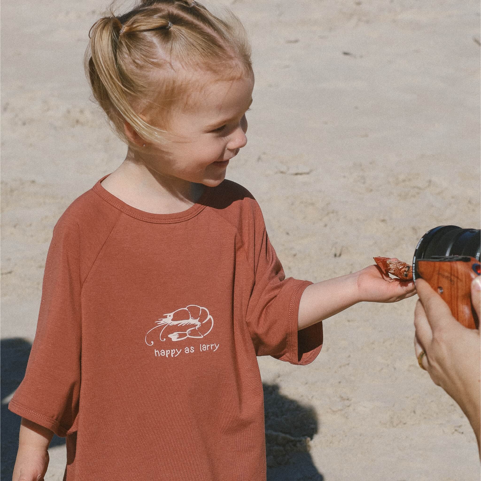 Shrimp Raglan Tee
