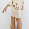 kids Embroidered bamboo Tee and bamboo pants