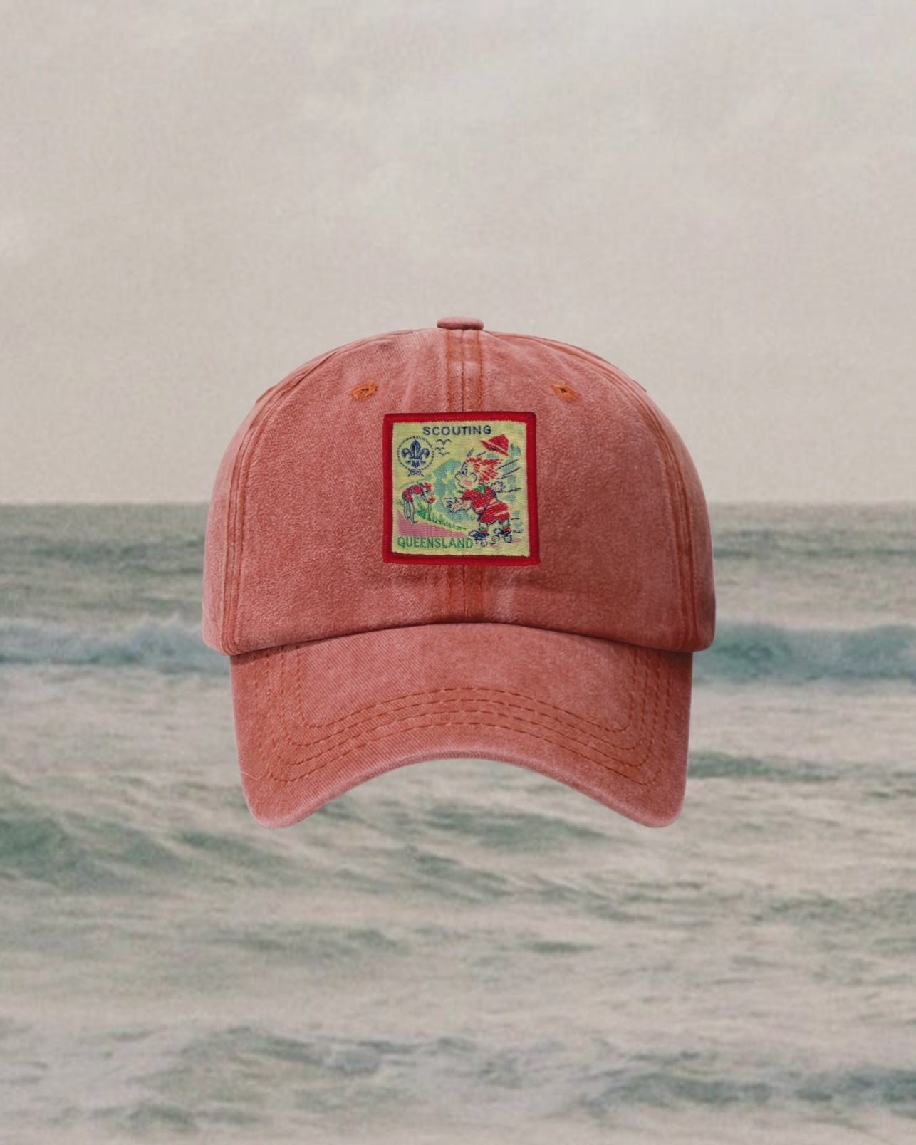 Scout Caps - Washed red