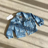 Printed Vintage blue denim Jacket Australia