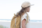Kids Organic Cotton cap with Sun Embroidery by Bam Loves Boo