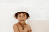 Reversible Cream Bucket Hat. Bamboo and Organic cotton by Bam Loves Boo