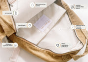 Organic Cotton Corduroy Kids Backpacks by Bam Loves Boo
