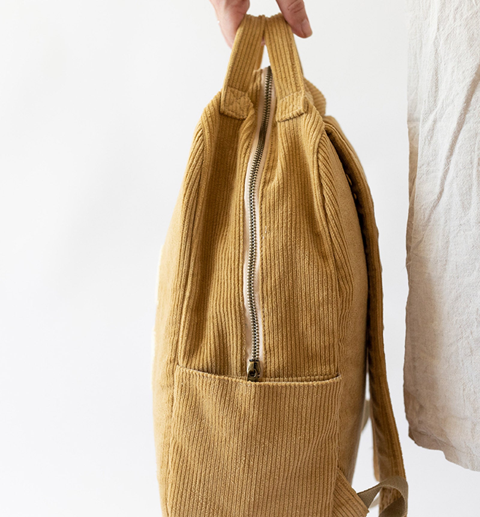 Organic Cotton Corduroy Kids Backpacks by Bam Loves Boo