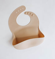 Baby Silicone bib in Nubuck Bam Loves Boo