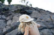 Kids Organic Cotton cap with Sun Embroidery by Bam Loves Boo