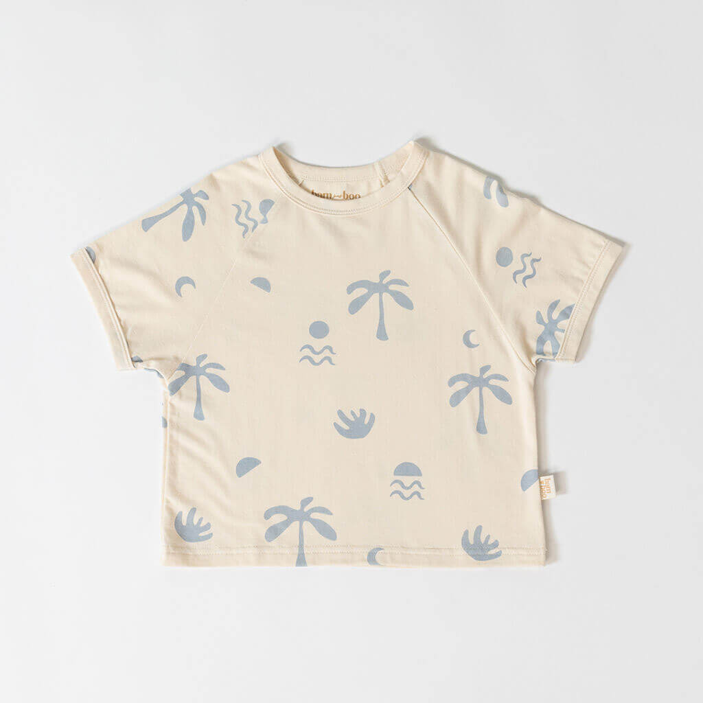 Cali printed kids tee by Bam Loves Boo