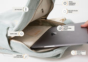 Solstice Organic Backpack - Seamist