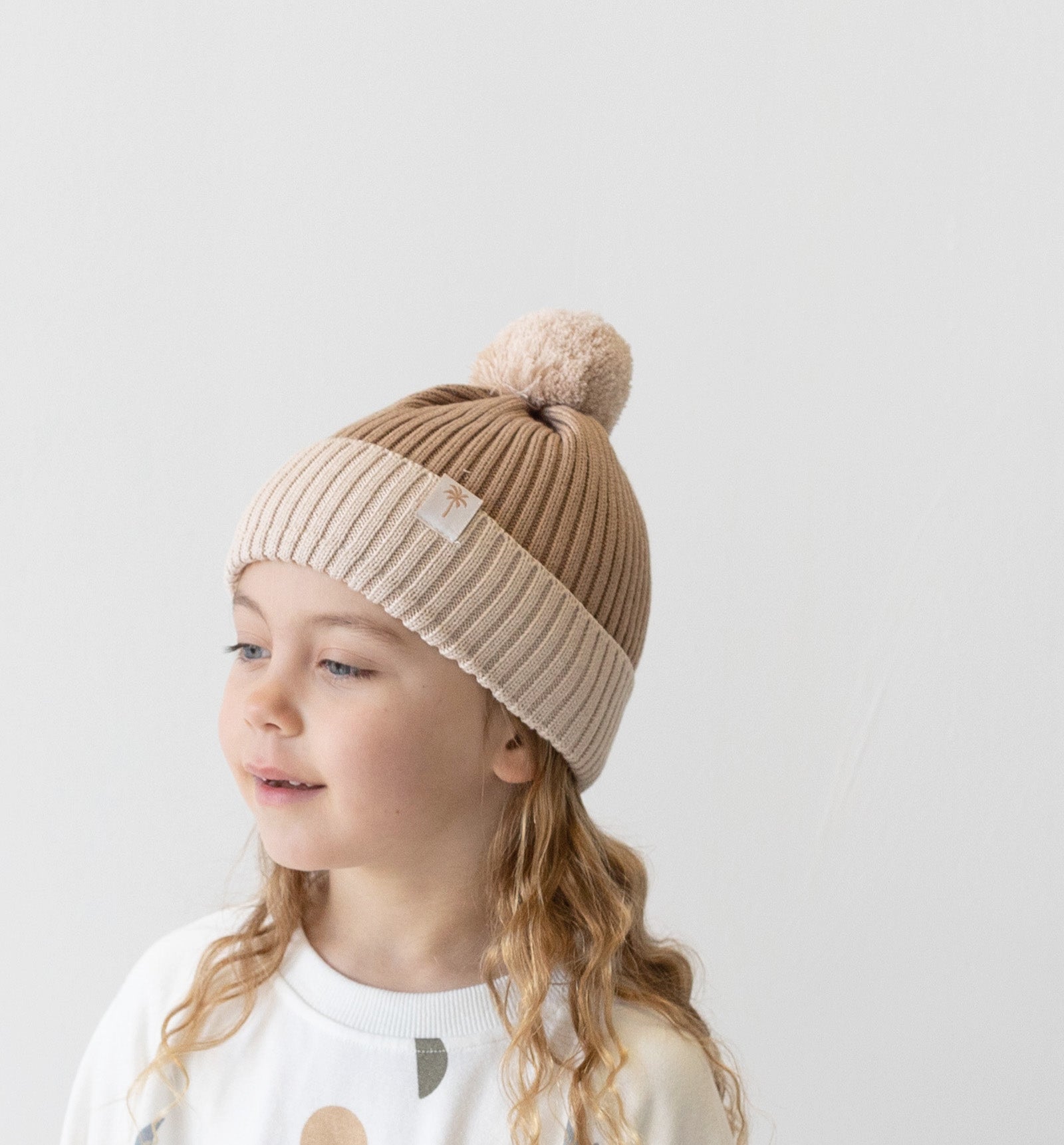 Mocha bamboo Beanie bam Loves Boo