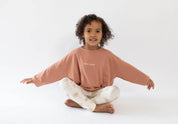 rust mini muse long sleeve tee by bam loves boo