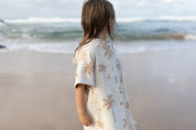 Kids Palm tree Bamboo poncho by Bam Loves Boo and Sunday Minx