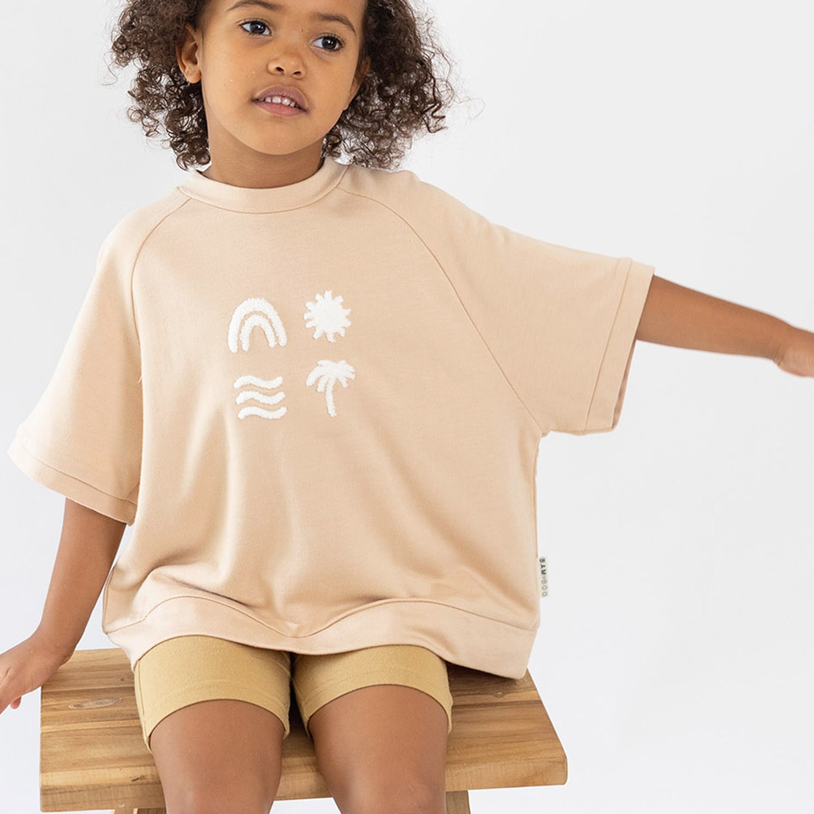 Solstice Slouch Bamboo Fleece Icon jumper by Bam Loves Boo