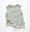 Oasis Palm Tree printed kids singlet by Bam Loves Boo