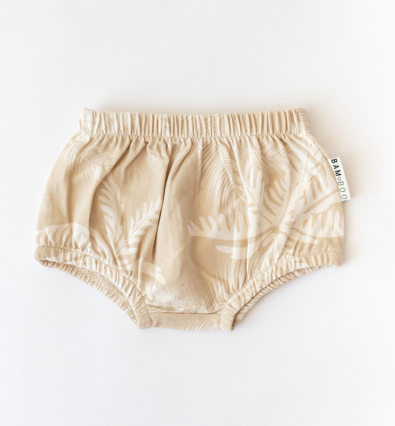 Milky Palm Beige Bumbums | Bamboo Baby Bloomers | Bam Loves Boo