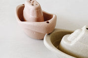 Wheat Straw coloured baby bath boat toys